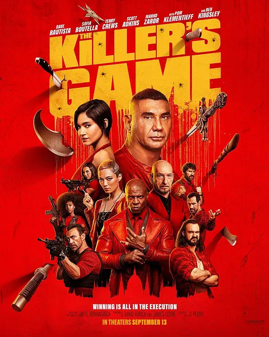 杀手游戏（The Killer’s Game，2024）高清在线播放｜喜剧动作惊悚电影完整版