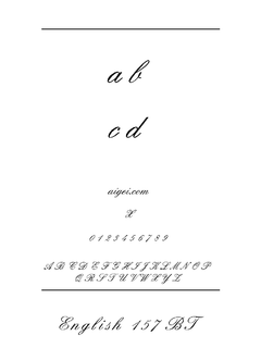 ENGL157N 字体下载｜设计必备英文字体资源  第1张
