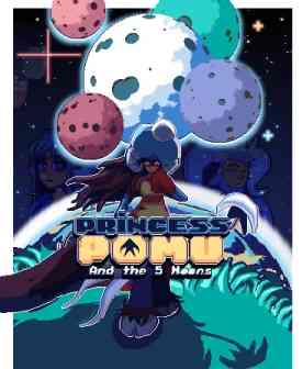 《Princess Pomu and the 5 Moons》免安装版》游戏免费下载|动作游戏·奇幻·女性主角·像素图形·剧  第1张