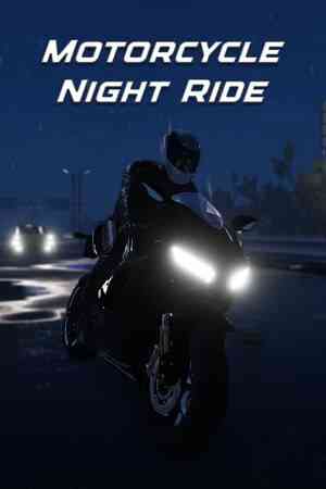 《Motorcycle Night Ride抢先体验版》免安装汉化版》游戏免费下载|模拟器类·竞速·独立·汽车模拟·驾驶  第1张