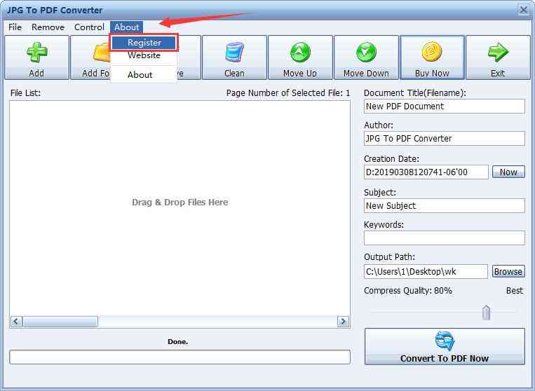 《JPG转PDF转换器》官方版》软件免费下载|网络工具·6.2  第2张