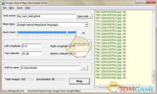 《Google Hybrid Maps Downloader官方版》软件免费下载|网络工具·v8.414  第2张