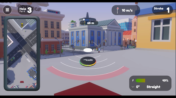 《Disc Golf City》demo》游戏免费下载|休闲益智·开放世界·街机·高尔夫  第3张