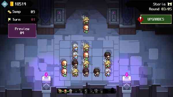 《合并和刀片》免安装汉化版》游戏免费下载|策略游戏·奇幻·回合制·像素图形·解谜  第2张