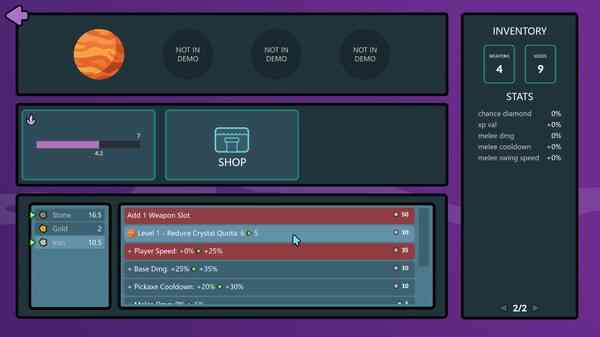 《Mining Survivors》免安装中文版》游戏免费下载|休闲益智·科幻·弹幕射击·类 Rogue·街机  第3张