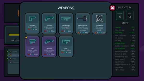 《Mining Survivors》免安装中文版》游戏免费下载|休闲益智·科幻·弹幕射击·类 Rogue·街机  第2张