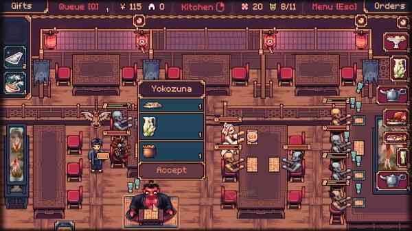 《The Way of the Tray》免安装汉化版》游戏免费下载|模拟经营·像素图形·烹饪·模拟经营  第2张