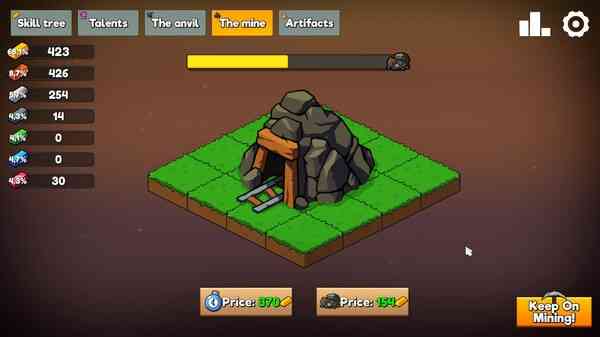 《Keep on Mining!》免安装汉化版》游戏免费下载|休闲益智·点击游戏·独立·街机·挂机游戏  第7张