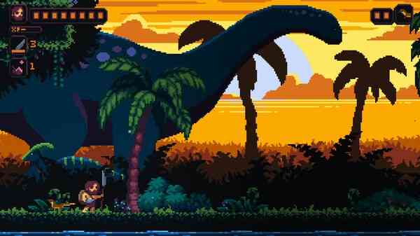 《原始星球》免安装中文版》游戏免费下载|冒险游戏·探险·像素图形·剧情·类银河战士恶魔城  第2张