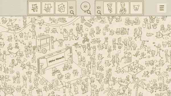 《喵喵时刻：一起庆祝》官方版》游戏免费下载|休闲益智·解谜·猫·寻物  第2张